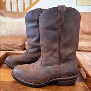 DAN POST Men’s Albuquerque Brown Leather Waterproof Western Boots
